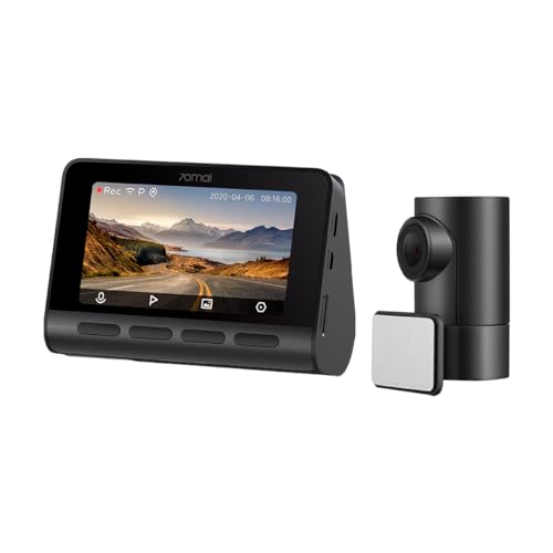 70mai A800S-1 4K Dash Cam A800S GPS embutido ADAS 140FOV 70mai Câmera Carro DVR 24H Suporte Monitor de Estacionamento Câmera Traseira ou Interior