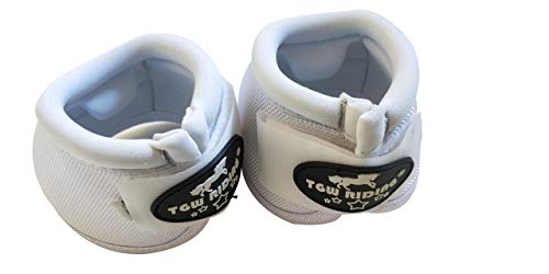 Image of 2520D Horse Bell Boots No-Turn Horse Bell Boots, Equine Ballistic Hoof Overreach Bell Boot, Pair