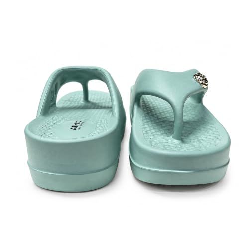 Image of ATHCO womens Fenny Women's Acupressure Slippers & Flip-Flops | Soft Foot Massager, Lightweight, Anti-Skid, Waterproof Comfort Slippers for Women & Girls | Daily Casual Wear