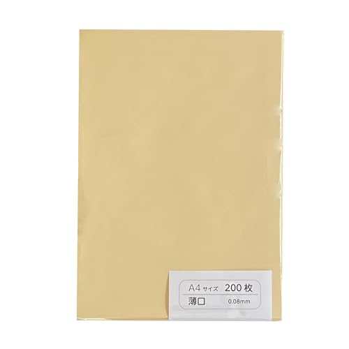 [ɂ]F ㎿  A4 200 0.08mm J[y[p[ ̂܂莆 SDG ()