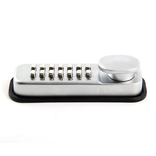 Bouton poussoir serrure de porte mécanique à code 5 pièces pour bureau - 4
