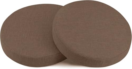 Cuscini Sedia Rotondi 40/35/30/45/50cm Cuscino Sedie Antiscivolo 2 pezzi per