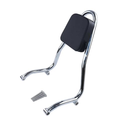 Dossier passager arrière moto R 18 Classic sissy bar noir chrome 2020-2025