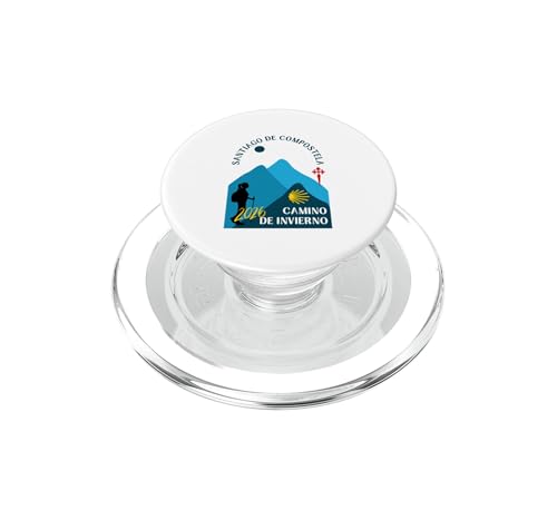 Camino de Invierno 2026 PopSockets PopGrip pour MagSafe Saint-Jacques randonnée
