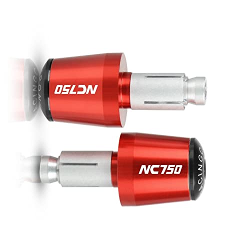 Poignées guidon 22mm anti-vibration avec embouts pour NC750X
