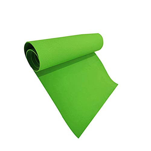 SurfMall Tappetino da Yoga e Ginnastica in Eva, Tappetino da Yoga Imbottito e Antiscivolo per Fitness Pilates e Ginnastica183cm x 60cm x 4mm (Verde)