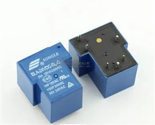 Relais 24V SLA-24VDC-SL-C de puissance 30A à 6 broches DIP6