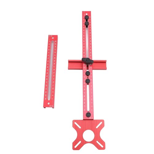 Router Fräsen Nut Halterung Aluminium Legierung Schrank Hardware Jig Router Kreis Schneiden Jig für Holzbearbeitung