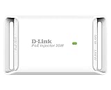 Ausgang 0,6 A bei 54 V D-Link DPE-301GI Gigabit Poe+ Injector (Stromversorgung und Datenübertragung von PoE-/PoE+-Geräten)