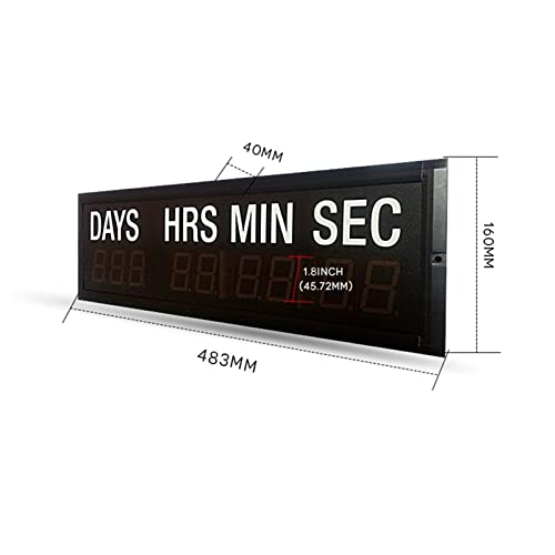 Temporizador digital led para gimnasio y entrenamiento miniatura 5
