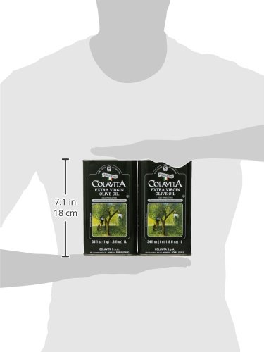 Colavita Aceite de Oliva Extra Virgen Premium - Pack de 2, 34 Fl Oz miniatura 7
