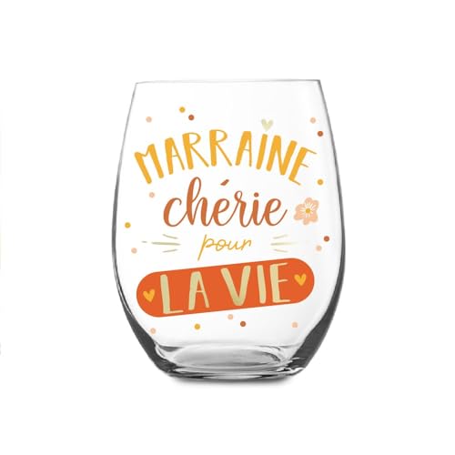 STC Verre Rond affection - Marraine Chérie pour la Vie
