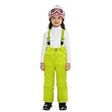 Generisch Softshellhose Kinder Mit Fleecefutter Hosen Mädchen Jungen Wanderhose Winter Sporthose Kinder Skihose Wanderhose Regenhose Warme Outdoorhose Winterhose Snowboardhose
