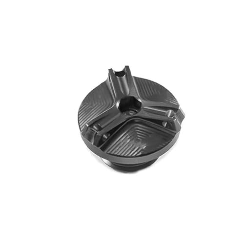 Tapa depósito de frenos CB500X 2021-2023, hermeticidad total y tapón de aceite motor titanium