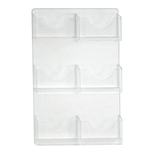 Azar Displays 252090 Four Pocket Bi-Fold Brochure Holder Pack of 2