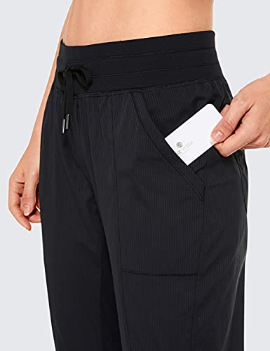 CRZ YOGA Womens Casual 7/8 Pants 27" - Lightweight Workout Outdoor Athletic Track Travel Lounge Joggers Pockets4
