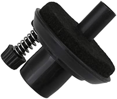 Sevender Black Rubber 22mm Hi Hat Cymbal and Holder Clamp for Drum Parts Accessories