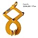 Industrial Pallet Puller Clamp, 2204 lb Grabber Hook, Heavy Duty Steel Single Scissor Clamp, 5' Jaw Opening, for Forklift Chain, Stump Puller