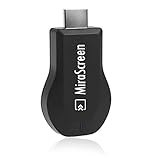 Fsskgx Wireless WiFi Display Receiver 1080P HDMI TV Stick Dongle DLNA Airplay Miracast AV to HDMI Connector Compatible iOS/Android/Windows/Projector/TV/MAC OSX