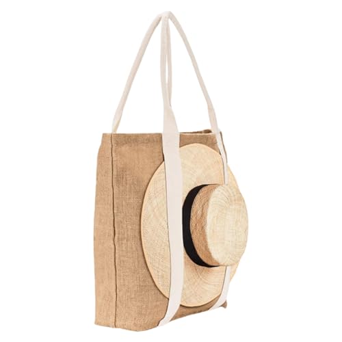 Bolsa Playa,Bolso de Playa Grande con Cremallera | Bolsa Reutilizable Portátil para Artículos de Higiene Viaje Familiar Vacaciones de Verano Acampada