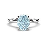 Hauptstein - Aquamarin Oval 9x7mm