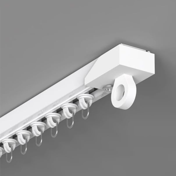 Tringle à rideau autocollante robuste au design minimaliste de 2 m