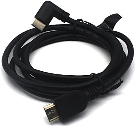 ULTRA HDMI 8k @60Hz 2.1 Cable, Disscool 90 Degree HDMI Cable Right Angle Male to Male Cable High Speed 48Gbps Compatible With Laptops/TV/DVD/Xbox/Projectors/Monitors(1.8m)
