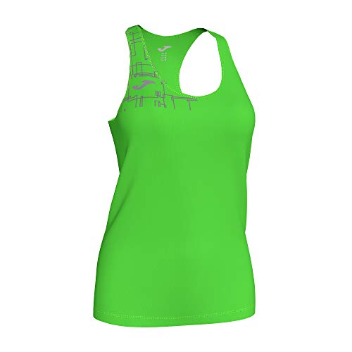 Joma Camiseta Tirantes Elite VIII Verde flúor