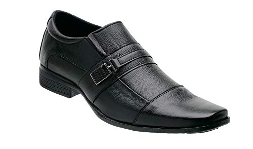 Kit 3 Pares Sapato Social Masculino Couro Legítimo, 41