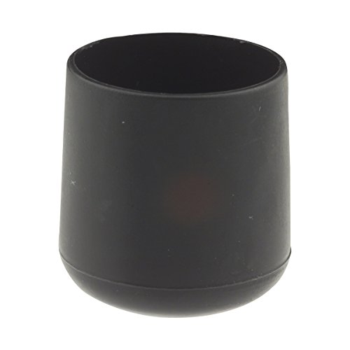 Preisvergleich Produktbild 100 Stück mai® Gleitkappen schwarz Ø 16 mm