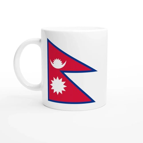 PixelForma Mug Drapeau Népal