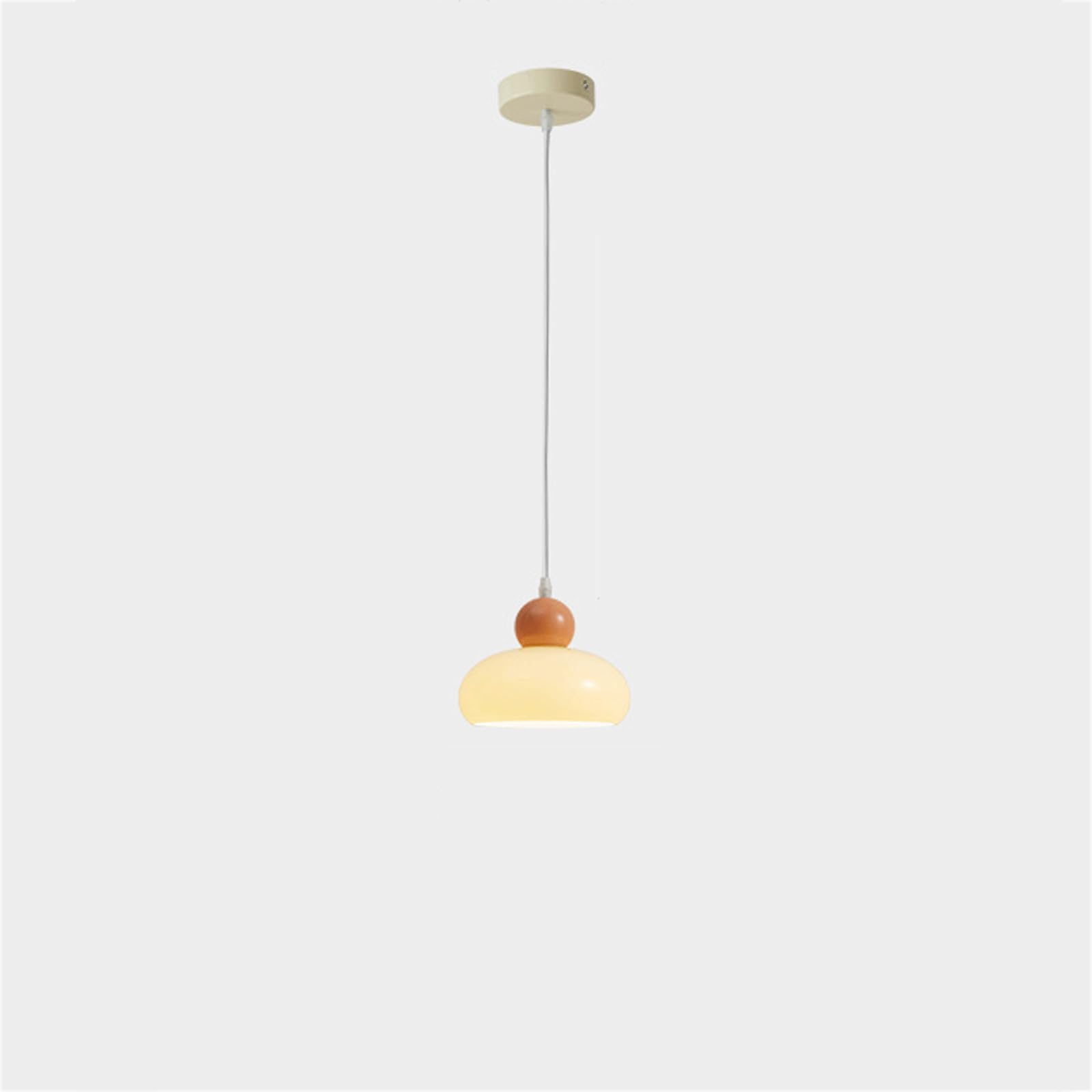 Lampe de chevet suspendue E27 pour libérer l'espace de nuit