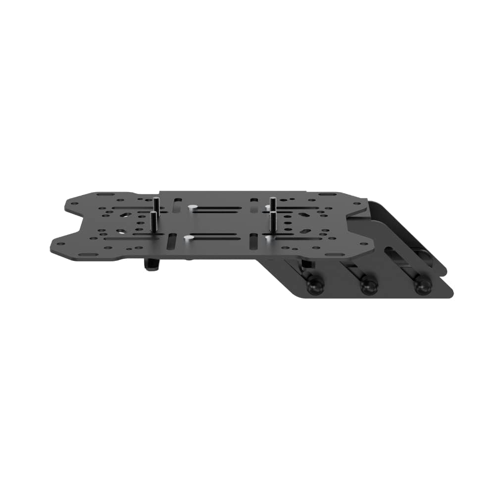 OPLITE Support SimRace & FlightSim Holder Simulation GTR S3 pour Joystick Boite de Vitesse Frein à Main Manette des Gaz