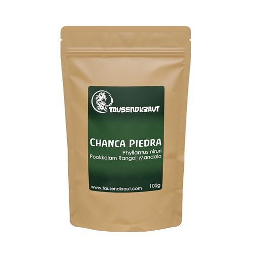 Preisvergleich Produktbild Chanca Piedra - aus kontrolliert biologischen Anbau im Amazonas - Premium Tausendkraut Qualität - Labor geprüft - 100g
