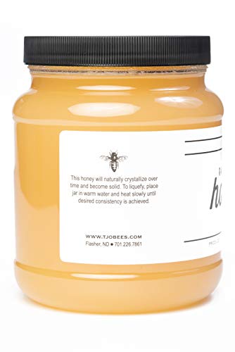 Tjo Bees Raw And Unfiltered Honey (5 Lb (80 Oz) Jar) #TOP1