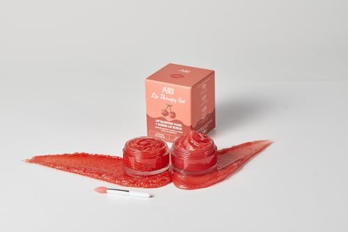 Conjunto de Regalo de Exfoliante y Bálsamo Labial de Bayas Cherry
