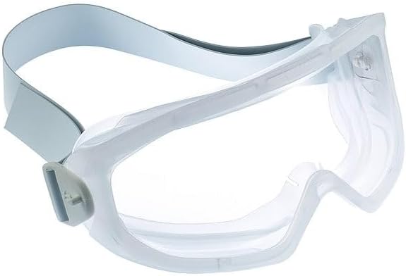 Safety Goggles, Clear Anti-Fog, Anti-Scratch Lens, Mfr: SUPBLCLAVE-A