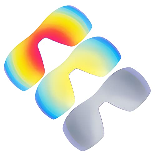 Lentilles pour Oakley Offshoot : lot de 3 couleurs de rechange compatibles pour vos lunettes
