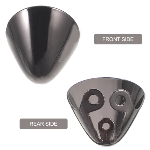 Image of KESYOO 3 Pairs Metal Shoe Toe Caps Shoes Pointed Protector for High Heels Pointed Toe Covers Tip Covers for High Heels Elegant Tip Protectors for Wedding Party Graduation