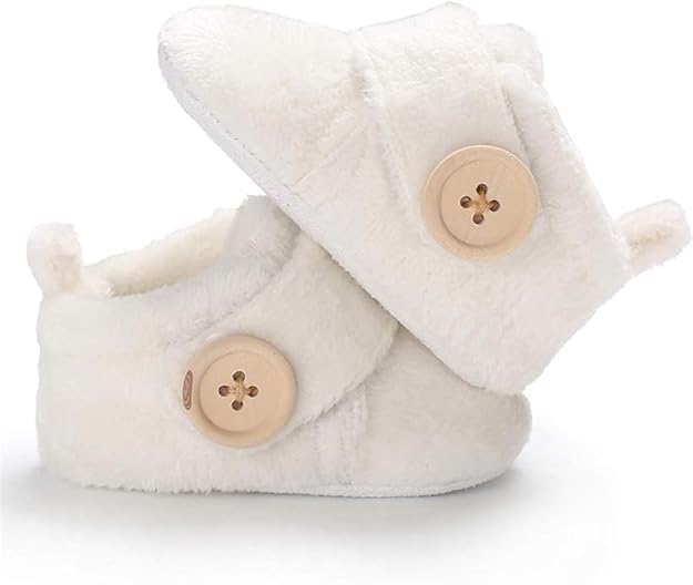Newborn Baby Boys & Girls 3 TO 12 Months Skin Friendly Comfortable & Breathable Cotton Booties (Pink -1212)