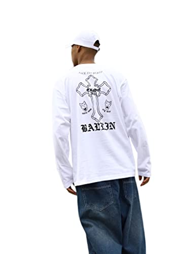 [�G�[�X�t���b�O] ACEFLAG ����T ����T�V���c 2Pac THUG LIFE �T�O���C�t AK47 TWO FACE �����Y AF-TL-LT-021 L �z���C�g