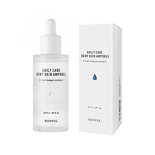 EUNYUL Daily Care Dewy Skin Ampoule 1.69 fl. oz. / 50ml Face Serum Korean Skincare Hydrating