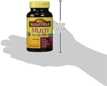 Nature Made Multi for Her 50+, Tablets, 90 Count