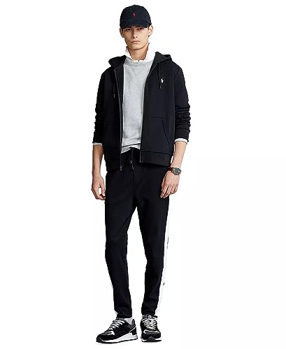 POLO RALPH LAUREN Men's Double-Knit Full-Zip Hoodie (XXL) Black3