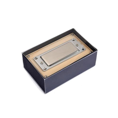 エレキギターピックアップ ミニサラウンドハムバッカーピックアップ フラットクローム