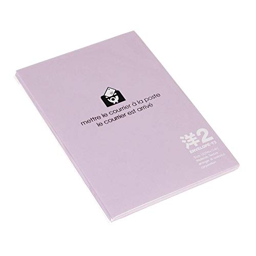 エトランジェ・ディ・コスタリカ 封筒 2点セット PASTEL 洋2 リンドウ 0001-BENY2-P-11