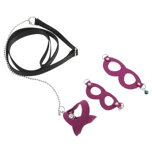 Abaodam 1Set Sugar Glider Leash Harness Comfortable Traction Rope for Small Pets Lightweight Design for Easy Walking and Training Suitable for Various