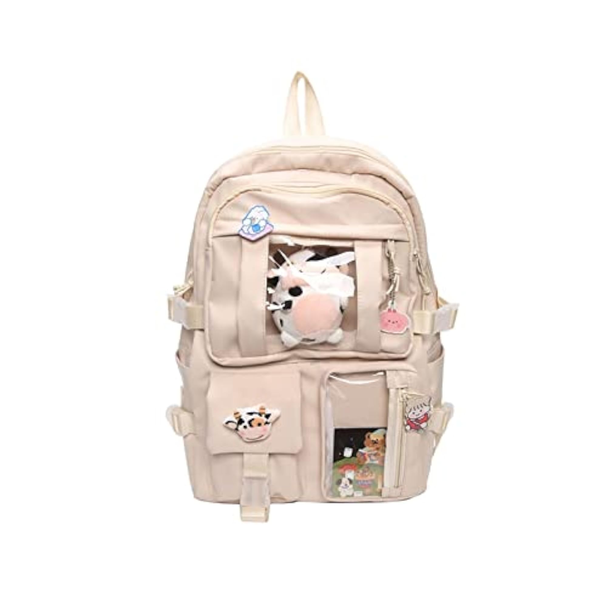 Ladies Waterproof Nylon Large Capacity School Backpack
