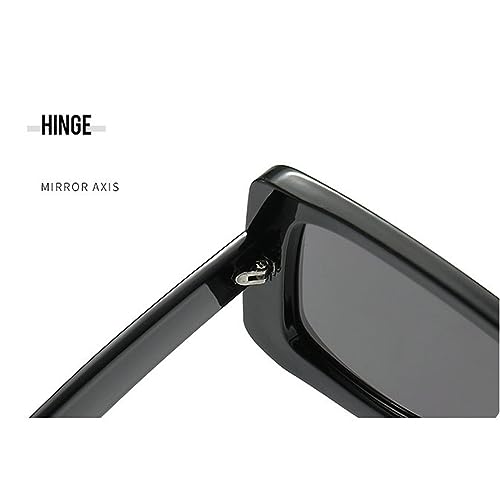 willochra Oversized Square Punk Sunglasses Women 2023 One-pieces Big Frame Sun Glasses Trendy Shield Eyewear Shades4