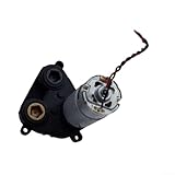Pumixiy Motore a spazzola a rullo centrale per Dreame per X50 Ultra L50 Pro S50 Pro S40 Robot Vacuum Pezzo di ricambio Costruzione in metallo Prestazioni di aspirazione ottimali Nero Argento